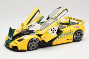 McLaren F1 GTR Harrods Mach One Racing #51 A. Wallace / D. Bell / J. Bell 24 Hours of Le Mans 1995 Minichamps 1:18 530133551  — kuva 2 / 8