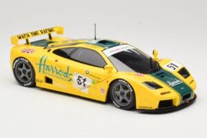McLaren F1 GTR Harrods Mach One Racing #51 A. Wallace / D. Bell / J. Bell 24 Hours of Le Mans 1995 Minichamps 1:18 530133551  — kuva 6 / 8