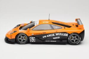 McLaren F1 GTR Kokusai Kaihatsu Racing #53 O. Giroix / J. Sala / P. Deletraz 24 Hours of Le Mans 1996 Minichamps 1:18 5301336 — kuva 4 / 8