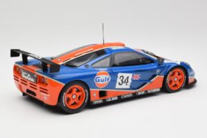 McLaren F1 GTR #34 Gulf Racing 1996 UT Models 1:18 39621 Metalli — kuva 3 / 8
