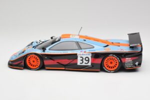 McLaren F1 GTR #39 R. Bellm / A. Gilbert-Scott 24 Hours of Le Mans 1997 Minichamps 1:18 530133739 Metalli — kuva 4 / 8
