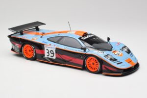 McLaren F1 GTR #39 R. Bellm / A. Gilbert-Scott 24 Hours of Le Mans 1997 Minichamps 1:18 530133739 Metalli — kuva 6 / 8