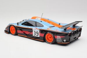 McLaren F1 GTR #39 R. Bellm / A. Gilbert-Scott 24 Hours of Le Mans 1997 Minichamps 1:18 530133739 Metalli — kuva 7 / 8