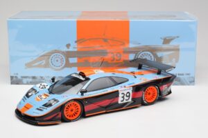 McLaren F1 GTR #39 R. Bellm / A. Gilbert-Scott 24 Hours of Le Mans 1997 Minichamps 1:18 530133739 Metalli — kuva 8 / 8