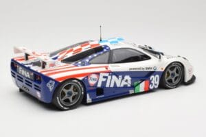 McLaren F1 GTR Team Bigazzi #39 N. Piquet / A. Cecotto / D. Sullivan 24 Hours of Le Mans 1996 Minichamps 1:18 530133639 Metal — kuva 3 / 8