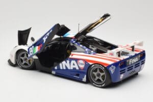 McLaren F1 GTR Team Bigazzi #39 N. Piquet / A. Cecotto / D. Sullivan 24 Hours of Le Mans 1996 Minichamps 1:18 530133639 Metal — kuva 5 / 8