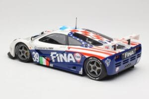McLaren F1 GTR Team Bigazzi #39 N. Piquet / A. Cecotto / D. Sullivan 24 Hours of Le Mans 1996 Minichamps 1:18 530133639 Metal — kuva 7 / 8