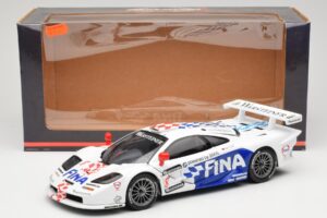 McLaren F1 GTR #8 Team BMW J-J. Lehto / S. Soper FIA GT Championship 1997 UT Models 1:18 39710 Metalli — kuva 8 / 8