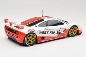 McLaren F1 GTR West Competition #49 J. Nielsen / J. Mass / T. Bscher 24 Hours of Le Mans 1995 Minichamps 1:18 530133549 Metal — kuva 3 / 8