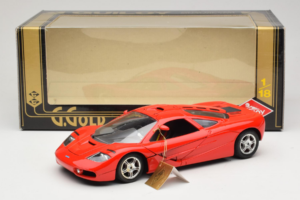 McLaren F1 High Mirror Light Red Guiloy 1:18 67505 Metalli — kuva 8 / 8