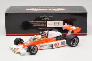 McLaren M23 Ford #40 G. Villeneuve British GP 1977 Minichamps 1:18 530771840 Metalli — kuva 7 / 7