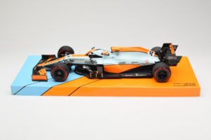 McLaren MCL35M #4 L. Norris 3rd Place Monaco GP 2021 Minichamps 1:18 533212402 Metalli