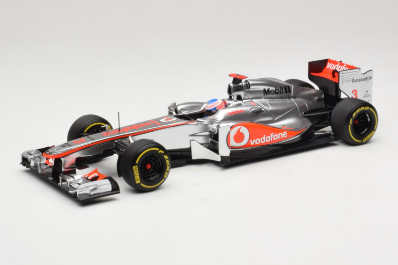 McLaren MP4-27 Mercedes #3 J. Button Vodafone McLaren Showcar F1 2012 Minichamps 1:18 530121873 Metalli