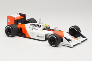 McLaren MP4/4 Honda #12 A. Senna Marlboro McLaren F1 World Champion 1988 Minichamps 1:18 540881812 Metalli — kuva 4 / 7