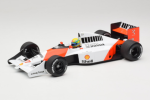 McLaren MP4/5B Honda #27 A. Senna Marlboro McLaren F1 World Champion 1990 Minichamps 1:18 540901827 Metalli