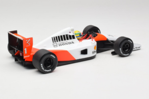 McLaren MP4/6 Honda #1 A. Senna Marlboro McLaren F1 World Champion 1991 Minichamps 1:18 540911801 Metalli — kuva 2 / 7