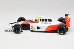 McLaren MP4/6 Honda #1 A. Senna Marlboro McLaren F1 World Champion 1991 Minichamps 1:18 540911801 Metalli — kuva 3 / 7