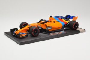 McLaren MCL33 Renault #14 F. Alonso Last F1 Race Abu Dhabi GP 2018 Minichamps 1:18 537183914 Metalli — kuva 2 / 6