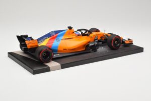 McLaren MCL33 Renault #14 F. Alonso Last F1 Race Abu Dhabi GP 2018 Minichamps 1:18 537183914 Metalli — kuva 3 / 6