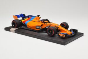 McLaren MCL33 Renault #14 F. Alonso Last F1 Race Abu Dhabi GP 2018 Minichamps 1:18 537183914 Metalli — kuva 4 / 6
