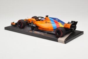 McLaren MCL33 Renault #14 F. Alonso Last F1 Race Abu Dhabi GP 2018 Minichamps 1:18 537183914 Metalli — kuva 5 / 6
