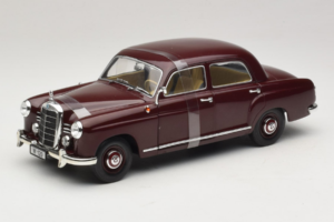 Mercedes 180 Ponton Tummanpunainen Revell 1:18 08876 Metalli
