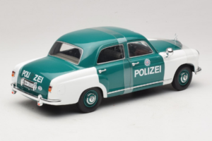 Mercedes 180 Ponton Polizei Revell 1:18 8863 Metalli — kuva 2 / 6