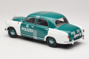 Mercedes 180 Ponton Polizei Revell 1:18 8863 Metalli — kuva 5 / 6