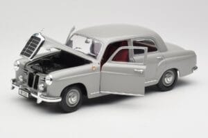 Mercedes 180 W120 Ponton Graphite Grey Revell 1:18 08974 Metalli — kuva 2 / 8