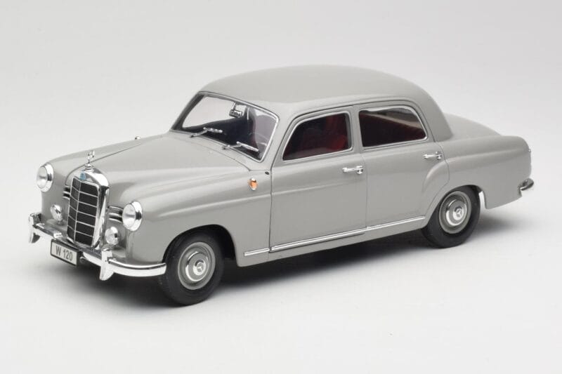 Mercedes 180 W120 Ponton Graphite Grey Revell 1:18 08974 Metalli