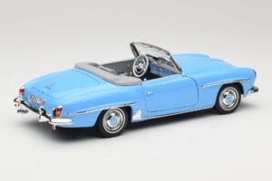 Mercedes 190 SL W121 Vaaleansininen Norev 1:18 183400 Metalli — kuva 3 / 8