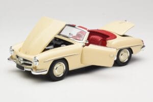 Mercedes 190 SL W121 Beige Minichamps 1:18 103037034 Metalli — kuva 2 / 8