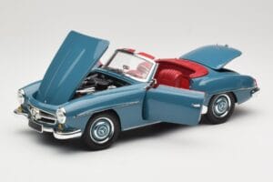 Mercedes 190 SL W121 Sininen Minichamps 1:18 103037033 Metalli — kuva 2 / 8