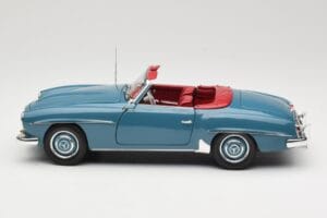 Mercedes 190 SL W121 Sininen Minichamps 1:18 103037033 Metalli — kuva 4 / 8