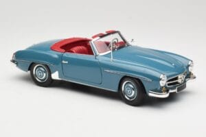 Mercedes 190 SL W121 Sininen Minichamps 1:18 103037033 Metalli — kuva 6 / 8