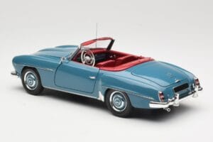Mercedes 190 SL W121 Sininen Minichamps 1:18 103037033 Metalli — kuva 7 / 8