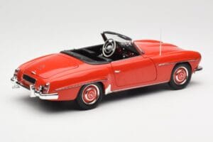 Mercedes 190 SL W121 Guards Red Minichamps 1:18 100037032 Metalli — kuva 3 / 8