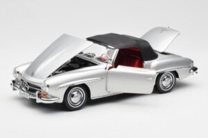Mercedes 190 SL W121 Hopea Norev 1:18 B660640604 Metalli — kuva 2 / 8