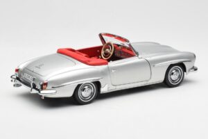 Mercedes 190 SL W121 Hopea Norev 1:18 B660640604 Metalli — kuva 3 / 8
