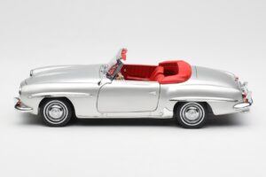 Mercedes 190 SL W121 Hopea Norev 1:18 B660640604 Metalli — kuva 4 / 8