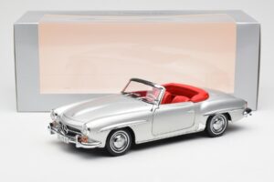 Mercedes 190 SL W121 Hopea Norev 1:18 B660640604 Metalli — kuva 8 / 8