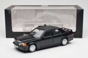 Mercedes 190E 2.3-16 W201 Musta Jälleenmyyjäpainos Norev 1:18 B66040663 Metalli — kuva 8 / 8