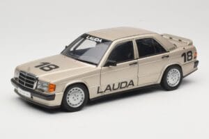 Mercedes 190E 2.3-16 W201 #1 N. Lauda Race of Champions Nurburgring 1984 AUTOart 1:18 88431 Metalli