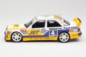 Mercedes 190E 2.5-16 EVO 1 W201 Team MS-Jet #4 R. Asch DTM 1989 Minichamps 1:18 155893604 Metalli — kuva 3 / 6