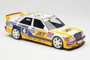 Mercedes 190E 2.5-16 EVO 1 W201 Team MS-Jet #4 R. Asch DTM 1989 Minichamps 1:18 155893604 Metalli — kuva 4 / 6