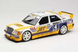 Mercedes 190E 2.5-16 EVO 1 W201 Team MS-Jet #4 R. Asch DTM 1989 Minichamps 1:18 155893604 Metalli
