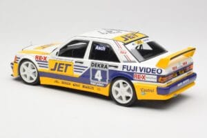 Mercedes 190E 2.5-16 EVO 1 W201 Team MS-Jet #4 R. Asch DTM 1989 Minichamps 1:18 155893604 Metalli — kuva 5 / 6