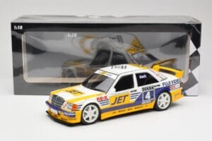 Mercedes 190E 2.5-16 EVO 1 W201 Team MS-Jet #4 R. Asch DTM 1989 Minichamps 1:18 155893604 Metalli — kuva 6 / 6