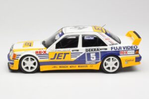 Mercedes 190E 2.5-16 EVO 1 W201 Team MS-Jet #5 M. Reuter DTM 1989 Minichamps 1:18 155893605 Metalli — kuva 3 / 6