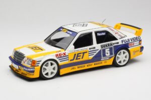 Mercedes 190E 2.5-16 EVO 1 W201 Team MS-Jet #5 M. Reuter DTM 1989 Minichamps 1:18 155893605 Metalli